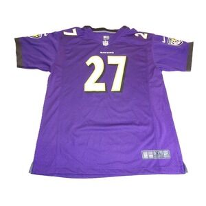 Nike Baltimore Ravens Ray‎ Rice #27 Jersey, Size Youth XL - Purple